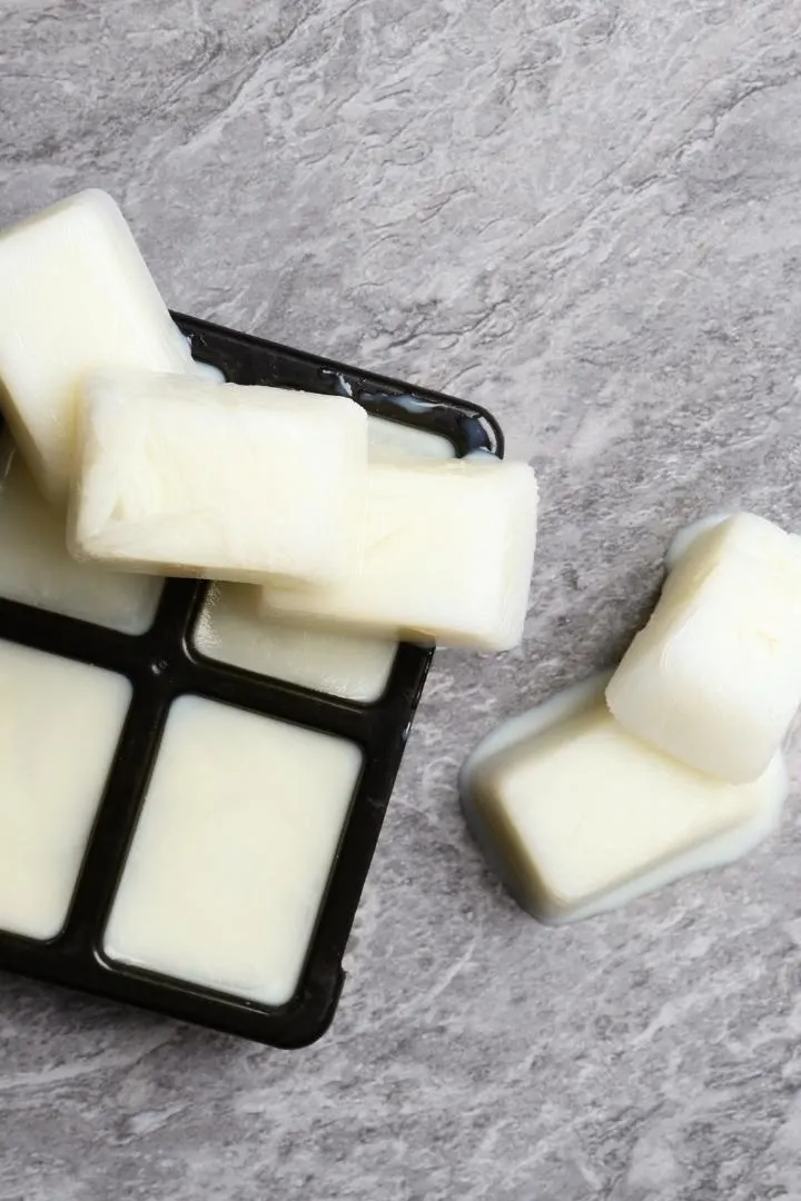 buttermilk in ice cube trays
