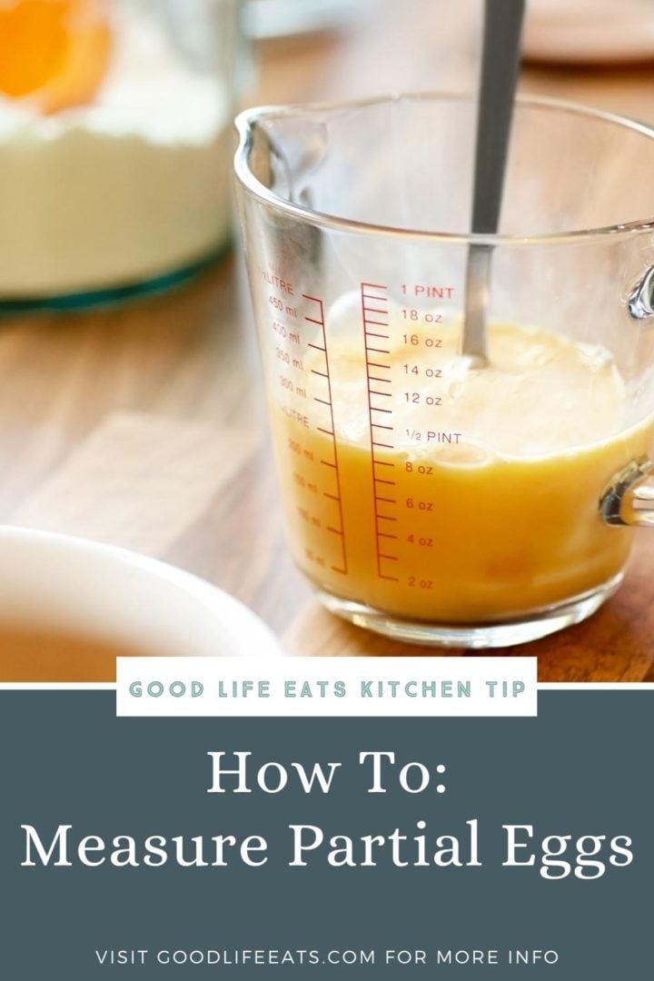 eggs in glass measuring cup