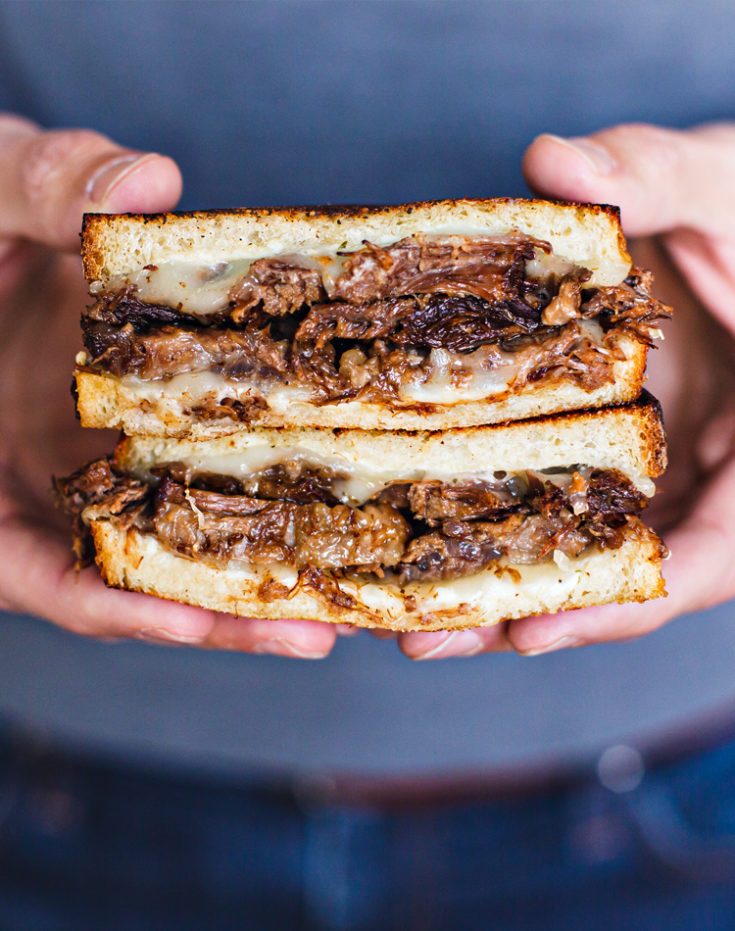 The Best Easy Slow Cooker French Dip Panini Good Life Eats