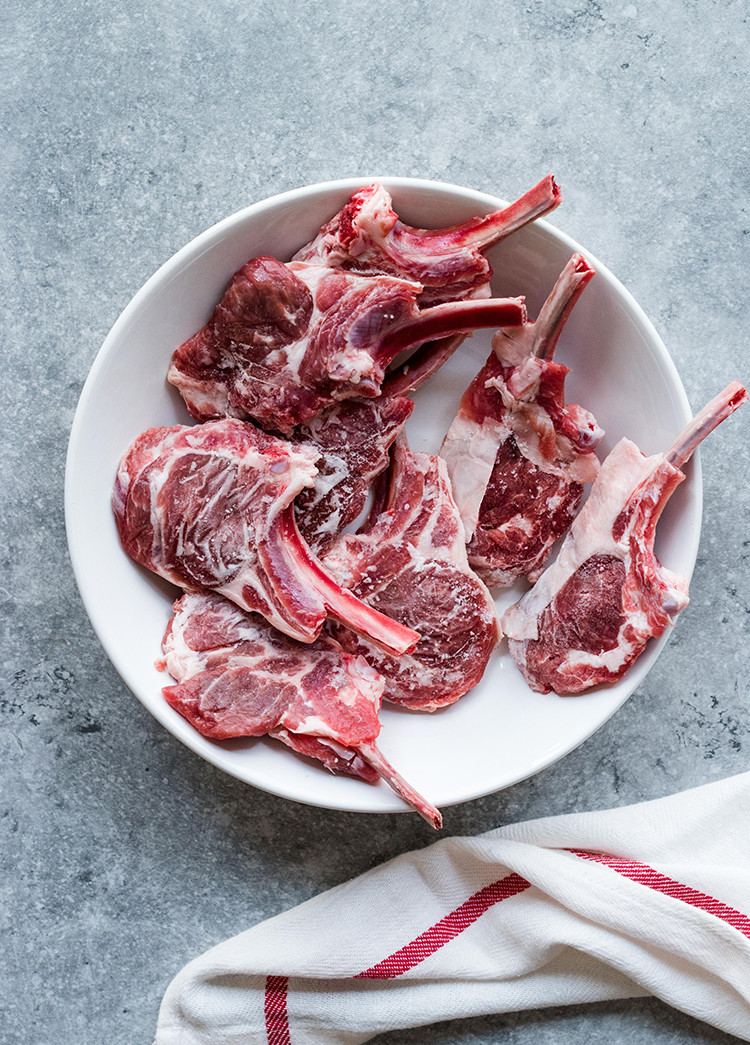 photo of meat defrosting in a bowl