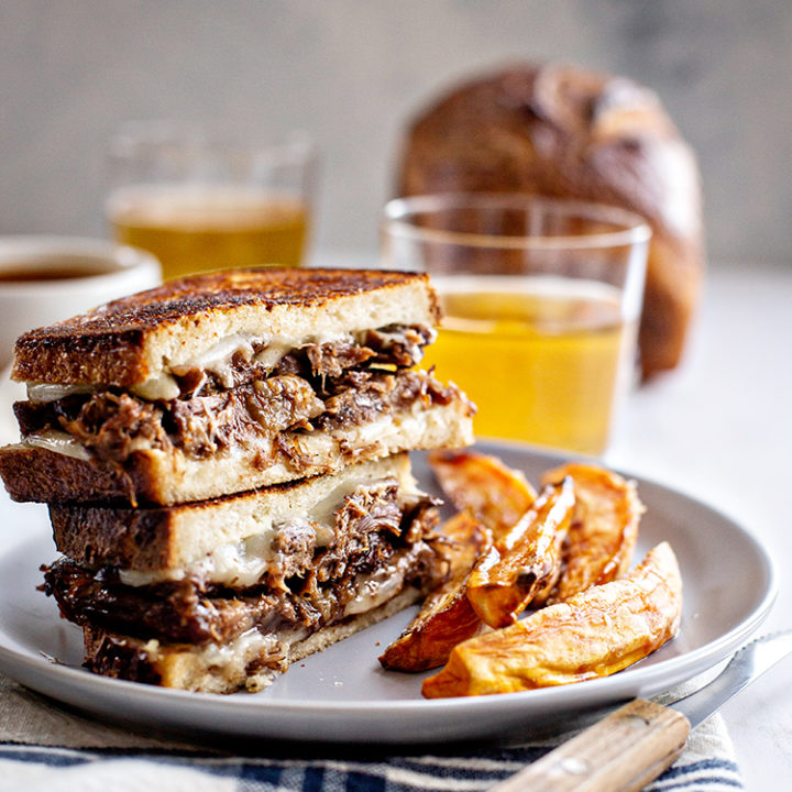 Slow Cooker French Dip Panini Recipe