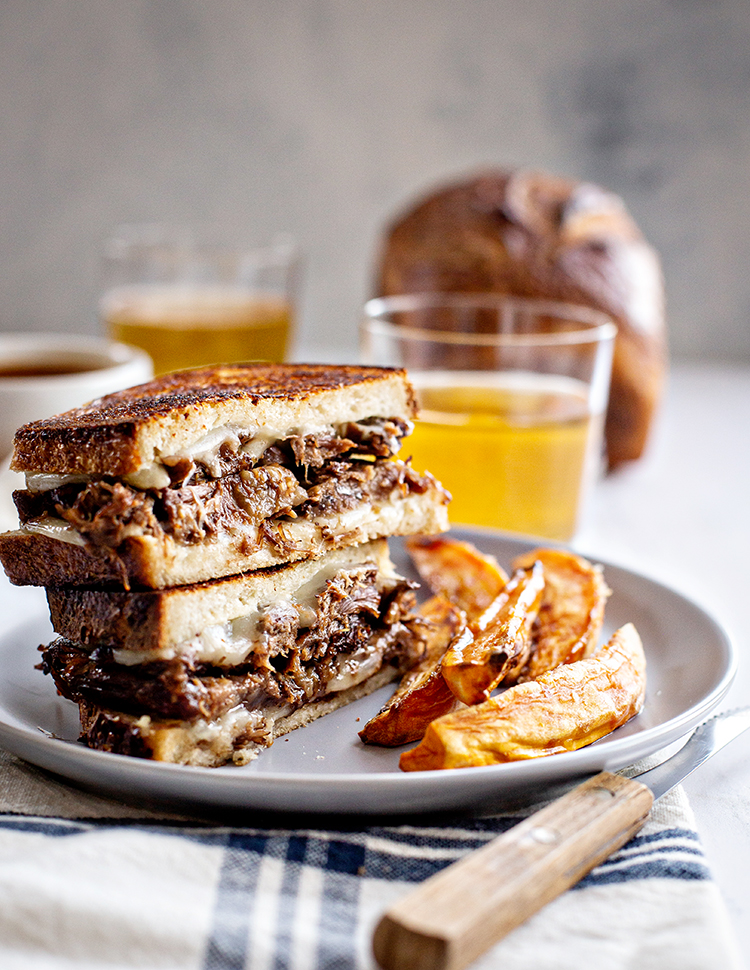The Best Easy Slow Cooker French Dip Panini Good Life Eats