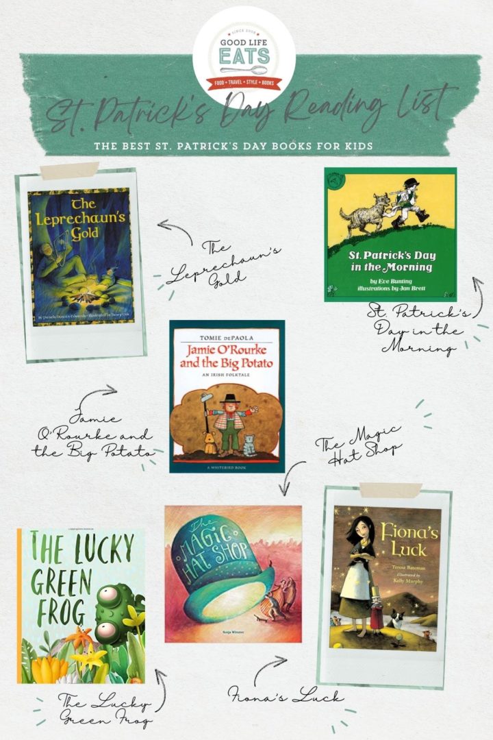 collage of st. patrick's day Read Aloud Books