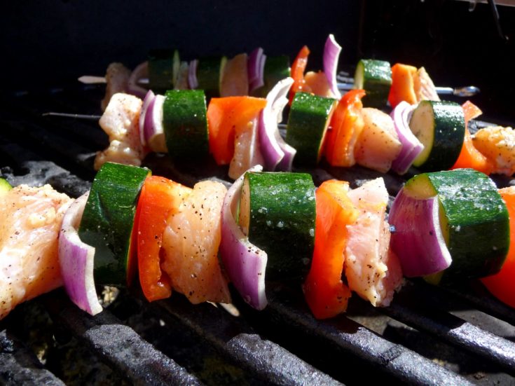 The Best Honey Garlic Lemon Grilled Chicken Kebabs Good Life Eats