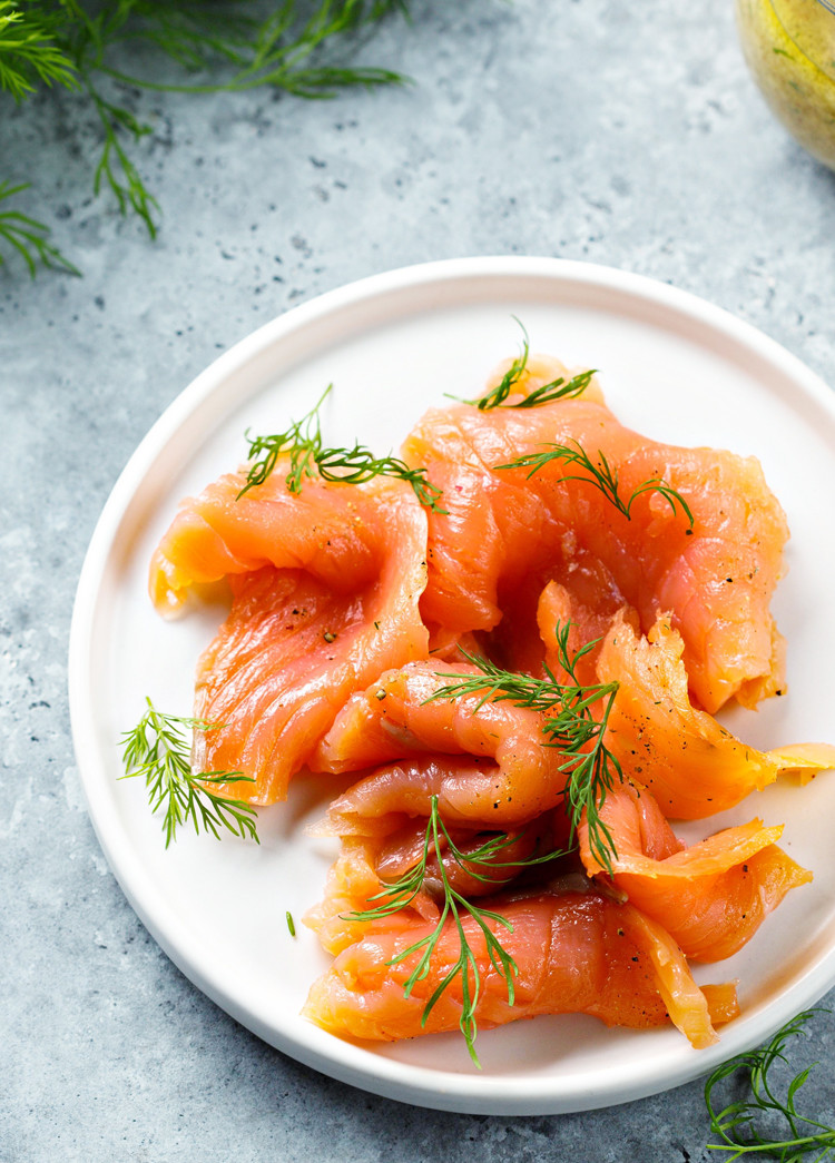 photo of a norwegian salmon recipe called gravlax