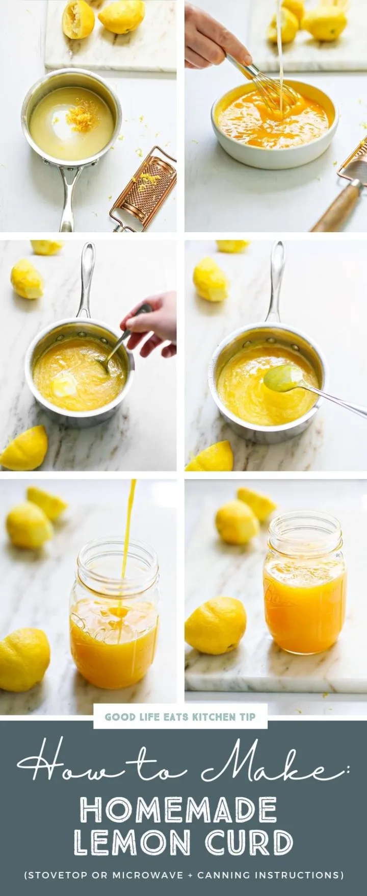 step by step photos of how to make lemon curd