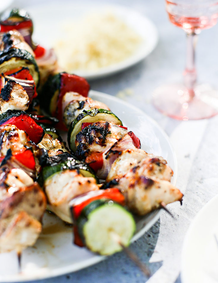 The Best Honey Garlic Lemon Grilled Chicken Kebabs Good Life Eats