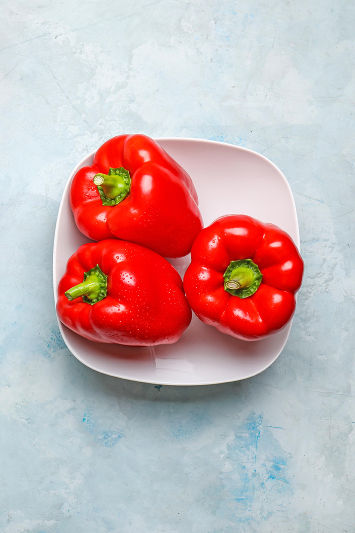 photo of bell peppers for a how to freeze bell peppers tutorial