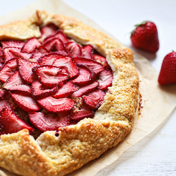 Fresh Strawberry Galette