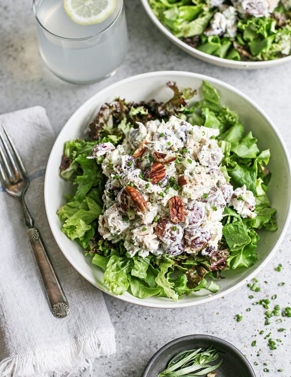 Tarragon Chicken Salad (+ 6 Way to Serve) Good Life Eats