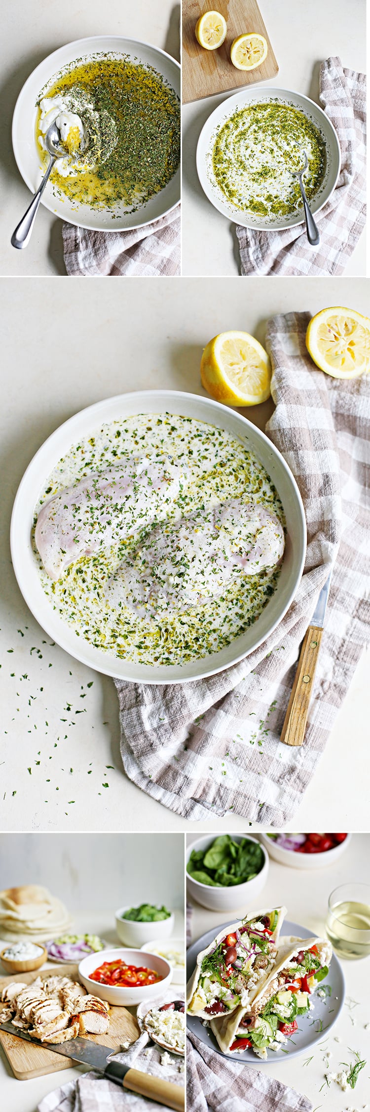 Easy Grilled Greek Chicken Pitas (So Good!) Good Life Eats