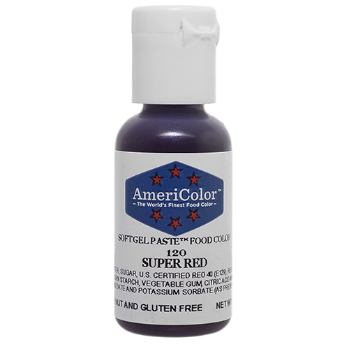 AmeriColor Super Red Gel Food Coloring