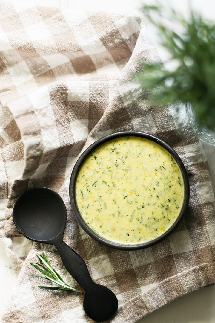 photo of citrus rosemary marinade for making rosemary roasted chicken