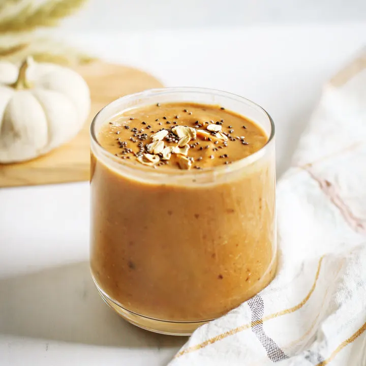 Pumpkin Oatmeal Breakfast Smoothie