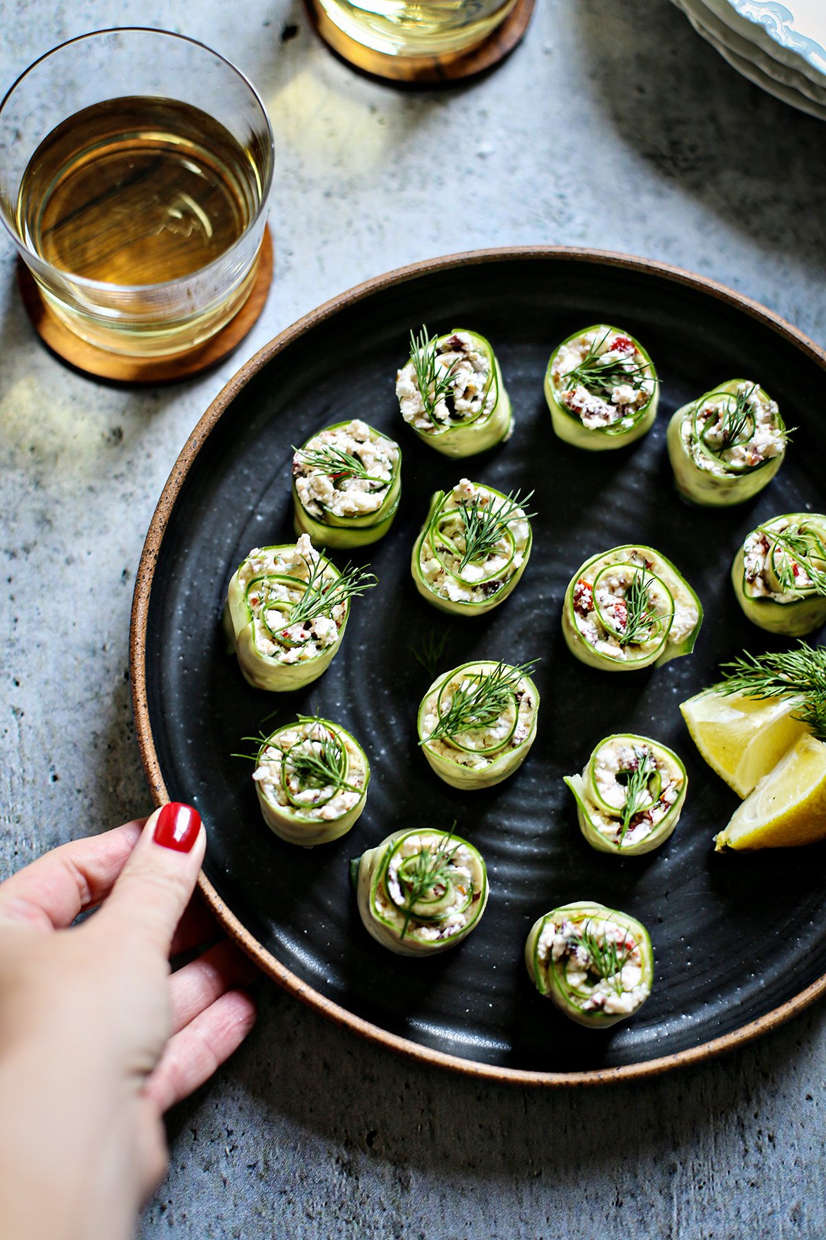Cucumber Roll Ups 