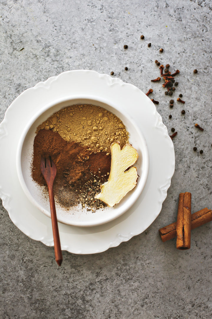 photo of spices that are in gingerbread spice mix