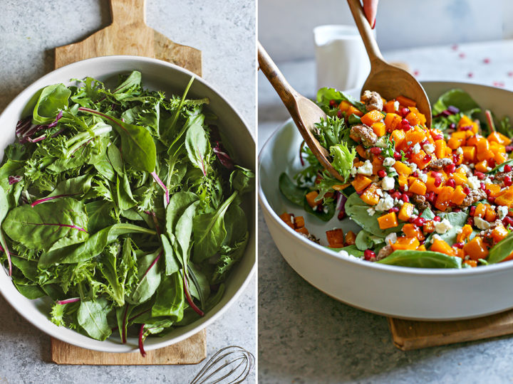 photo of how to make butternut squash salad