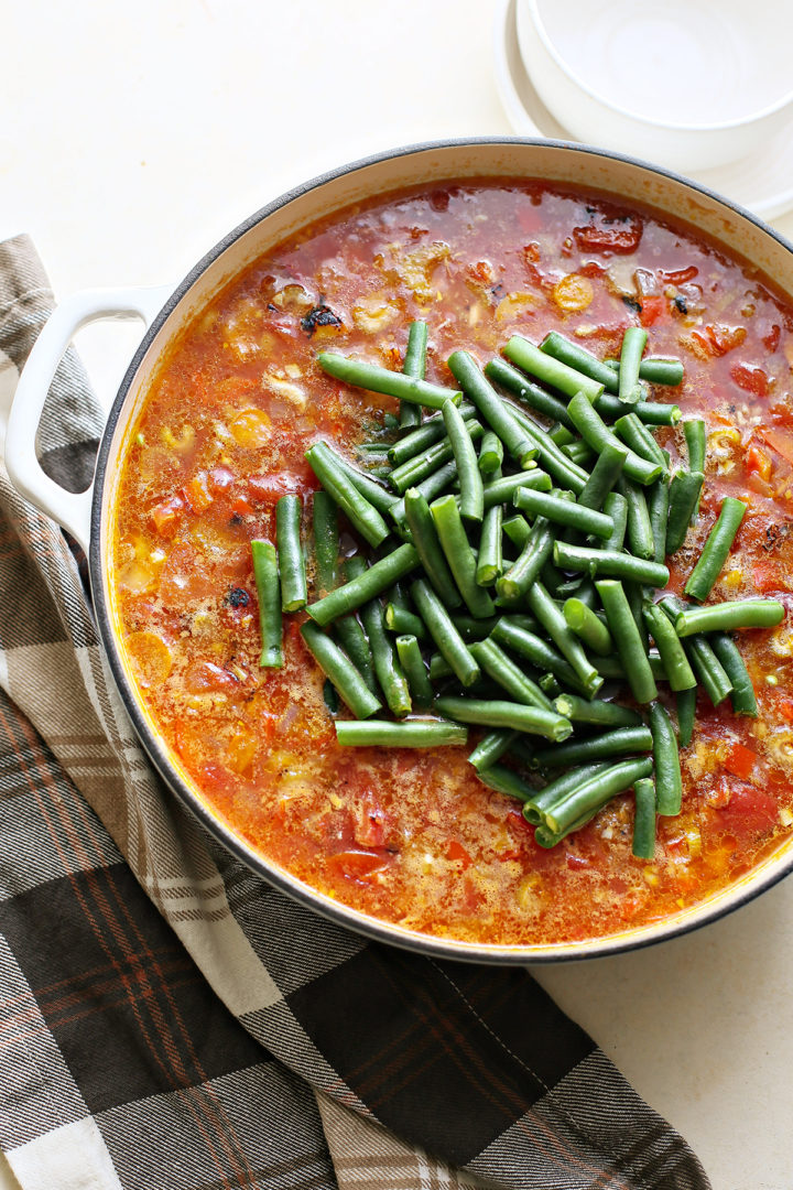 photo of how to make turkey vegetable soup 