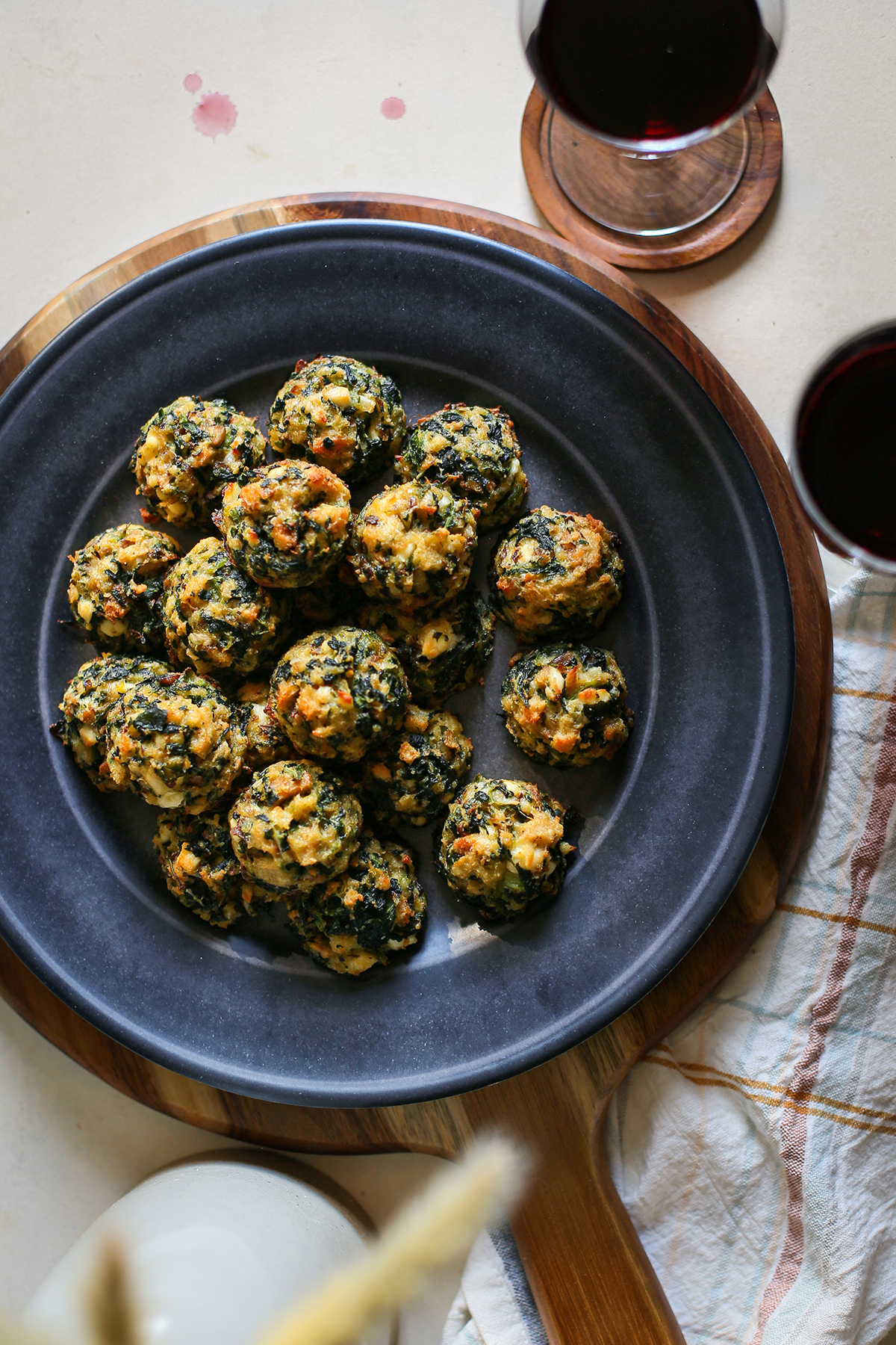 Feta and Spinach Stuffing Balls (Easy Spinach Balls Recipe Good Life Eats
