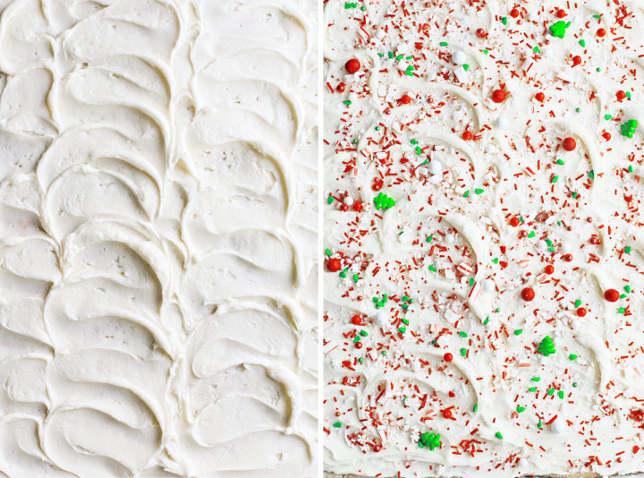 photo of how to decorate christmas sugar cookie bars