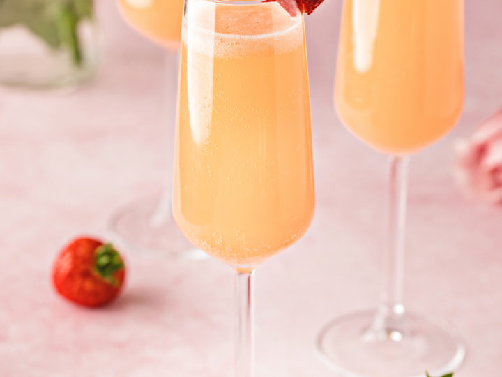 Strawberry Basil Mimosa Instant Cocktail – Meliora Forever