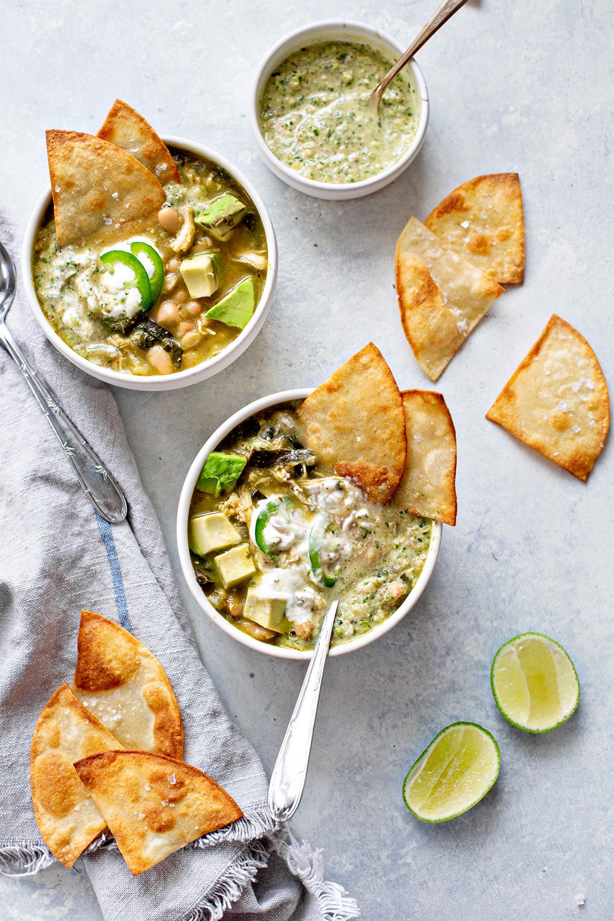 Chicken Chili Verde with White Beans (So Good!) Good Life Eats