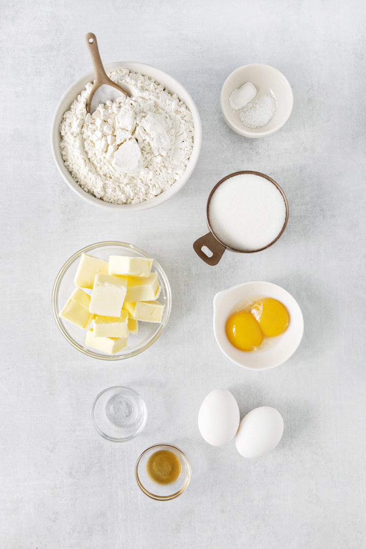 ingredients needed to make this st. patricks day cookie recipe