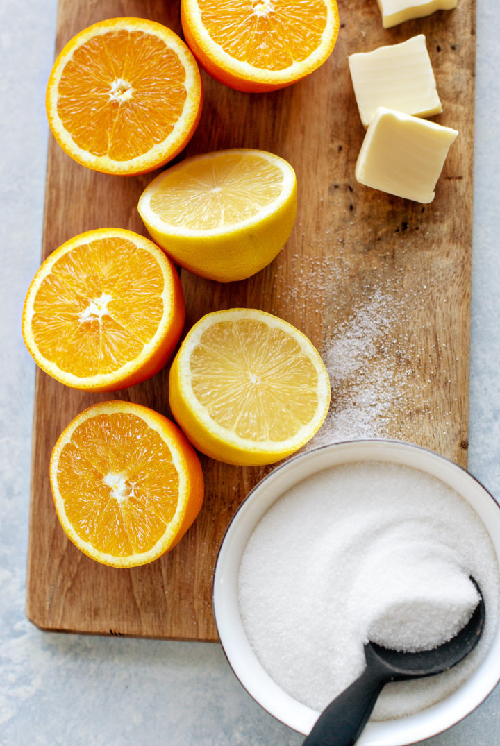 photo of oranges to make this recipe for orange curd