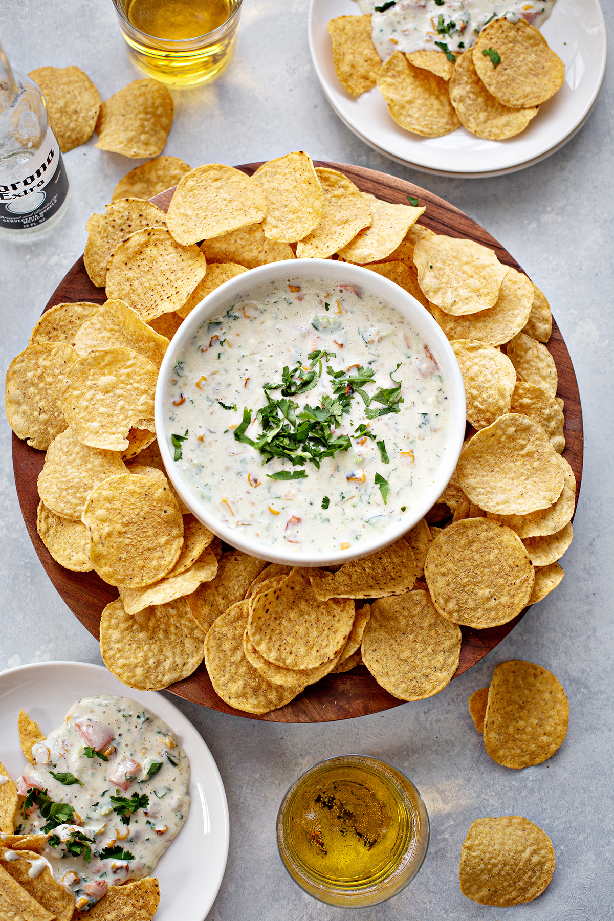 Slow Cooker Queso Blanco Dip (White Queso) | Good Life Eats