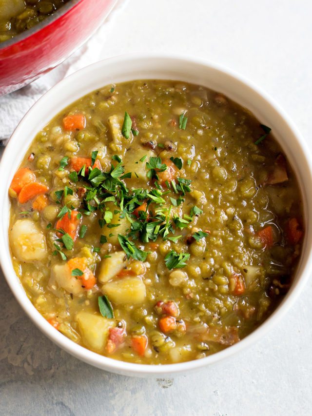 How to Make the BEST Split Pea Soup with Bacon Good Life Eats
