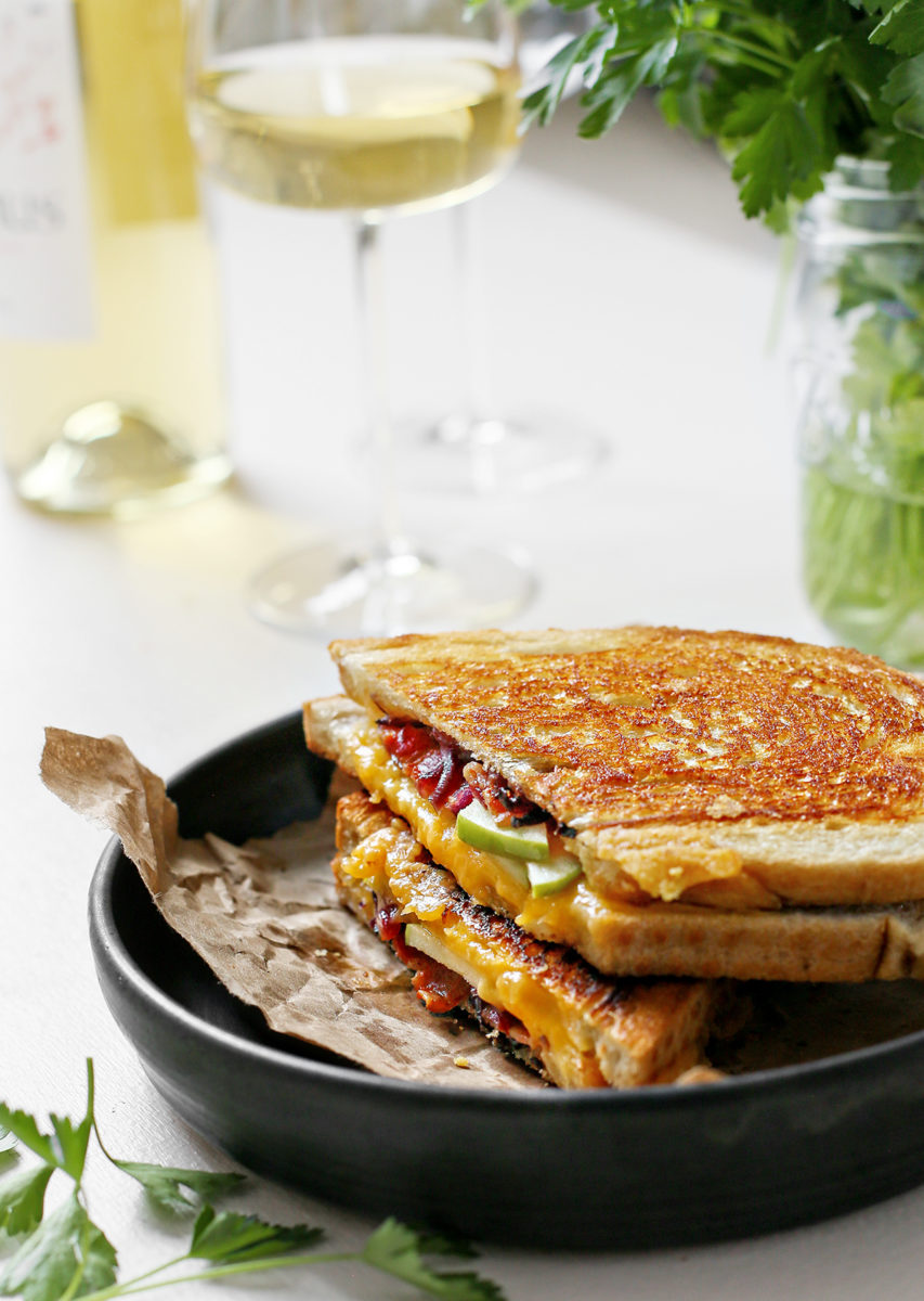 BaconGrilledCheeseRecipewithApples Good Life Eats