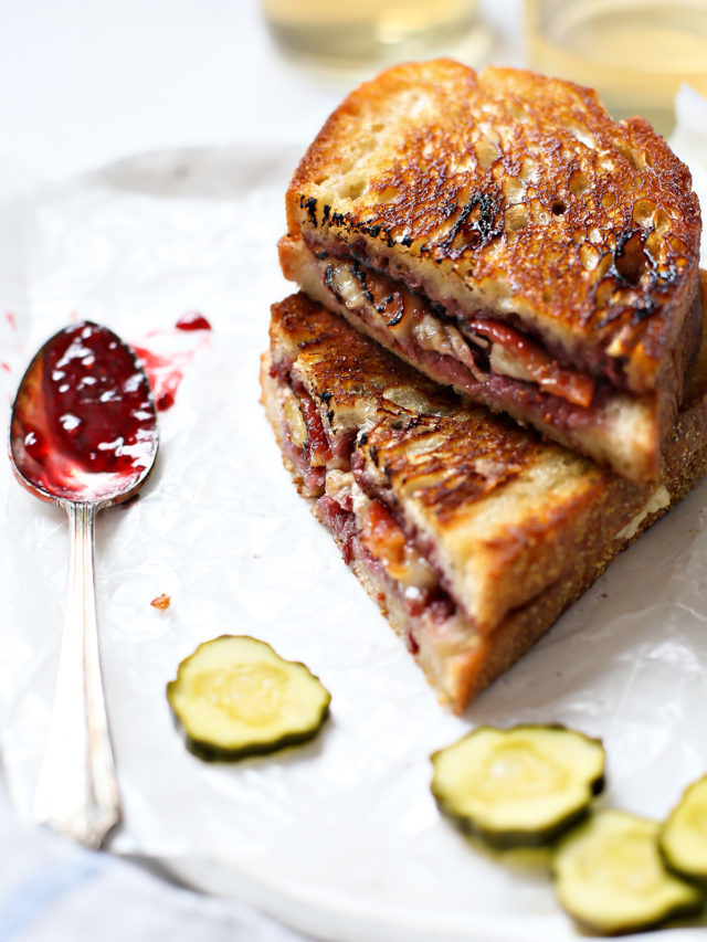How to Make the BEST Bacon and Brie Grilled Cheese with Jam Good Life Eats