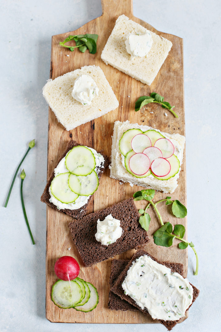 how to make a watercress sandwich