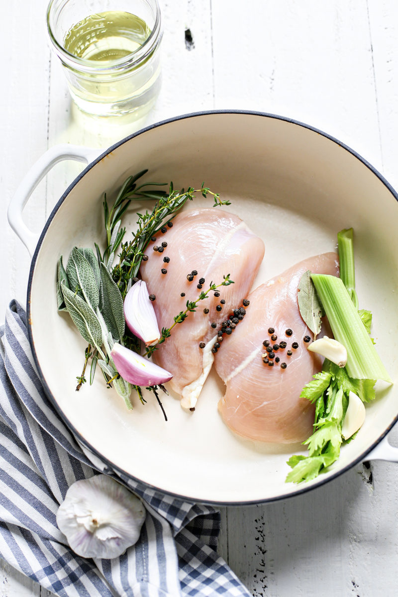 How to Poach Chicken (Whole, Breasts or Thighs) Good Life Eats