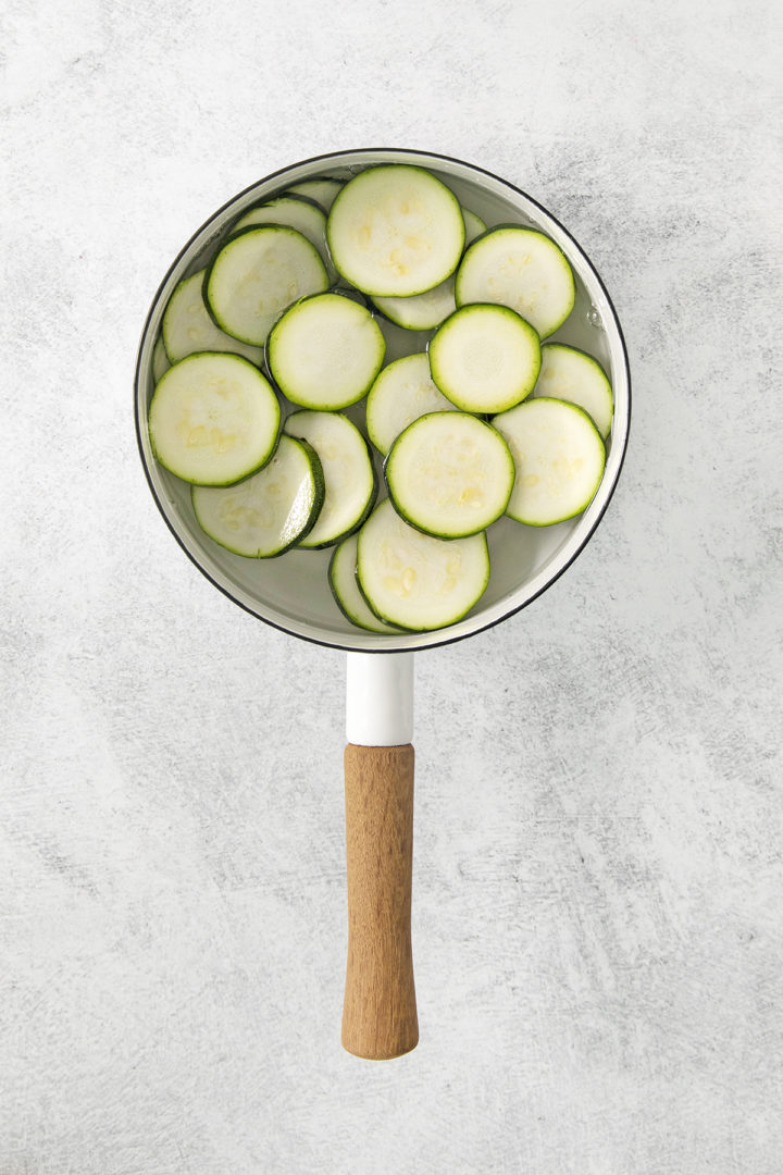 blanching zucchini for freezing