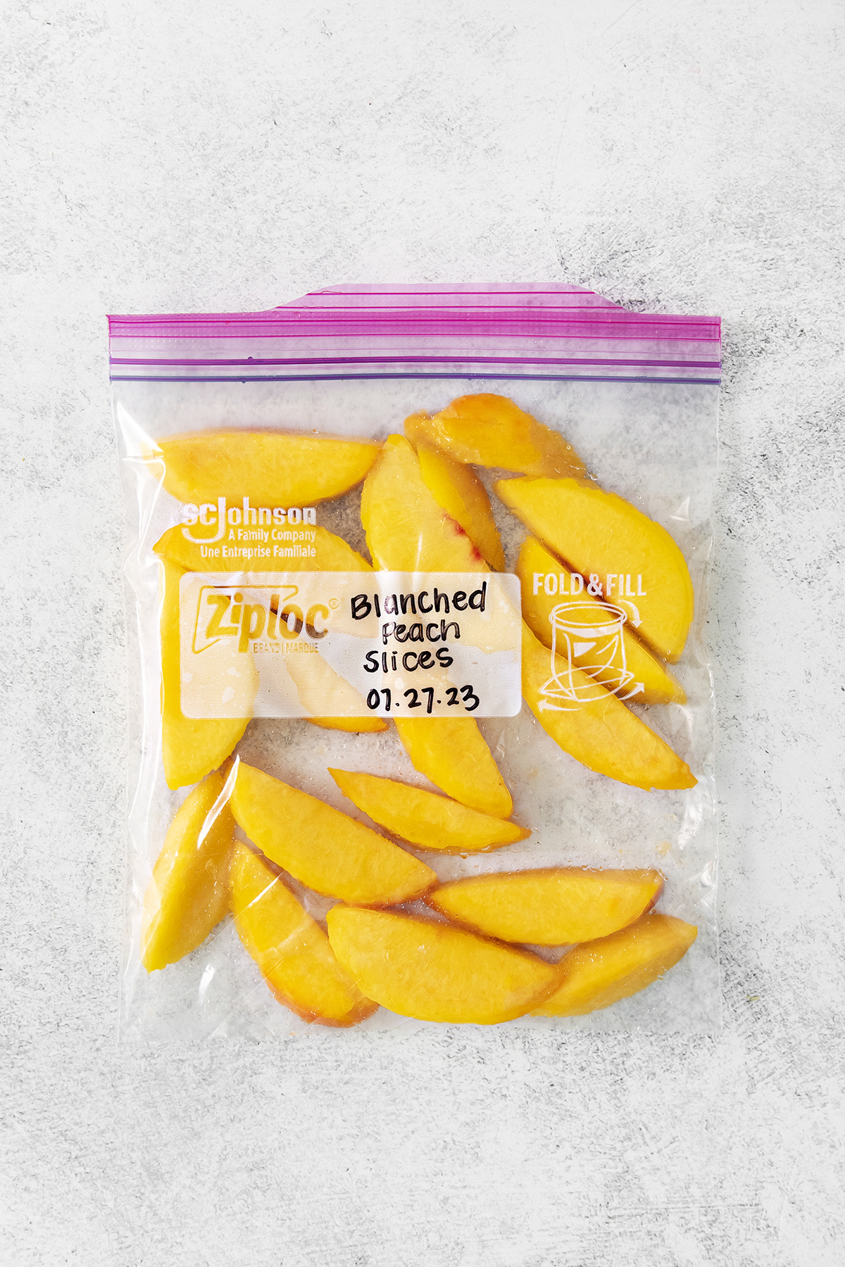 How to Freeze Peaches | Good Life Eats®