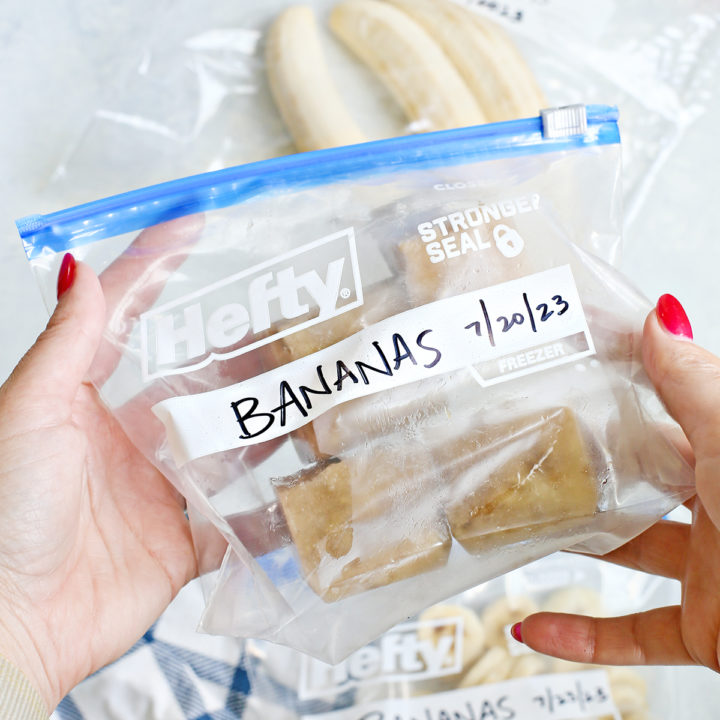 How to Freeze Mashed Bananas