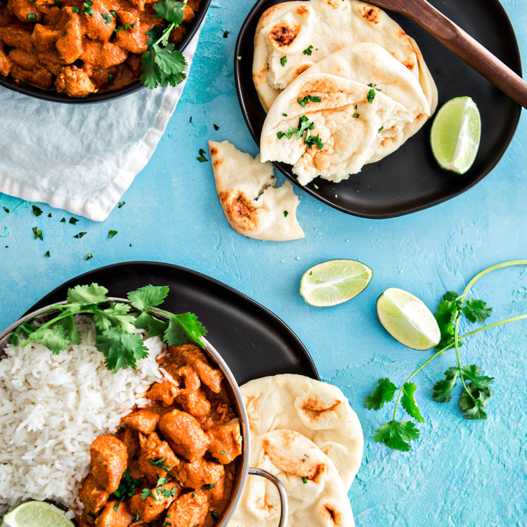 bowl of indian butter chicken