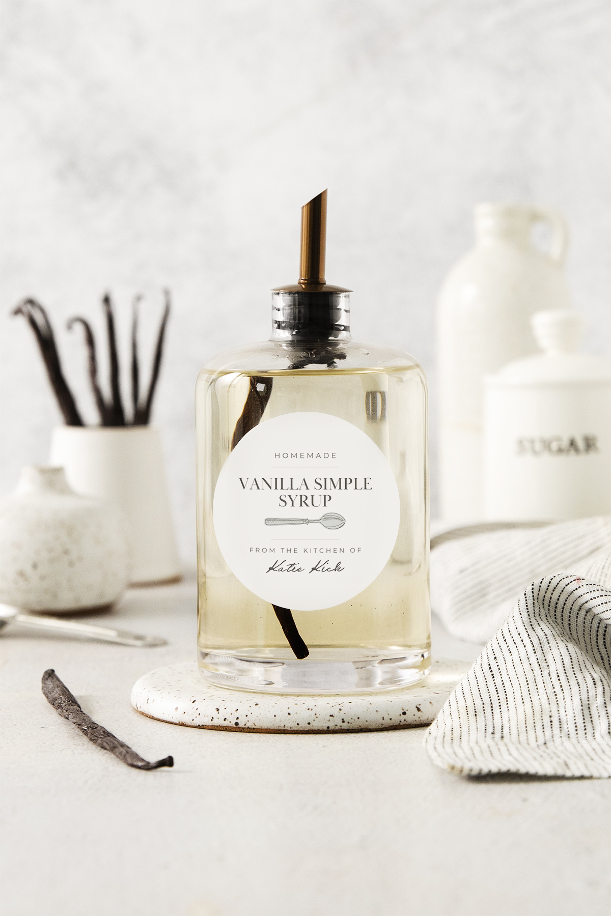 How to Make Vanilla Simple Syrup Good Life Eats