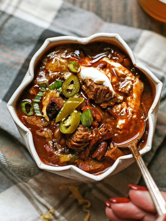 Savory Brisket Chili Hearty Comfort in Every Spoonful Good Life Eats