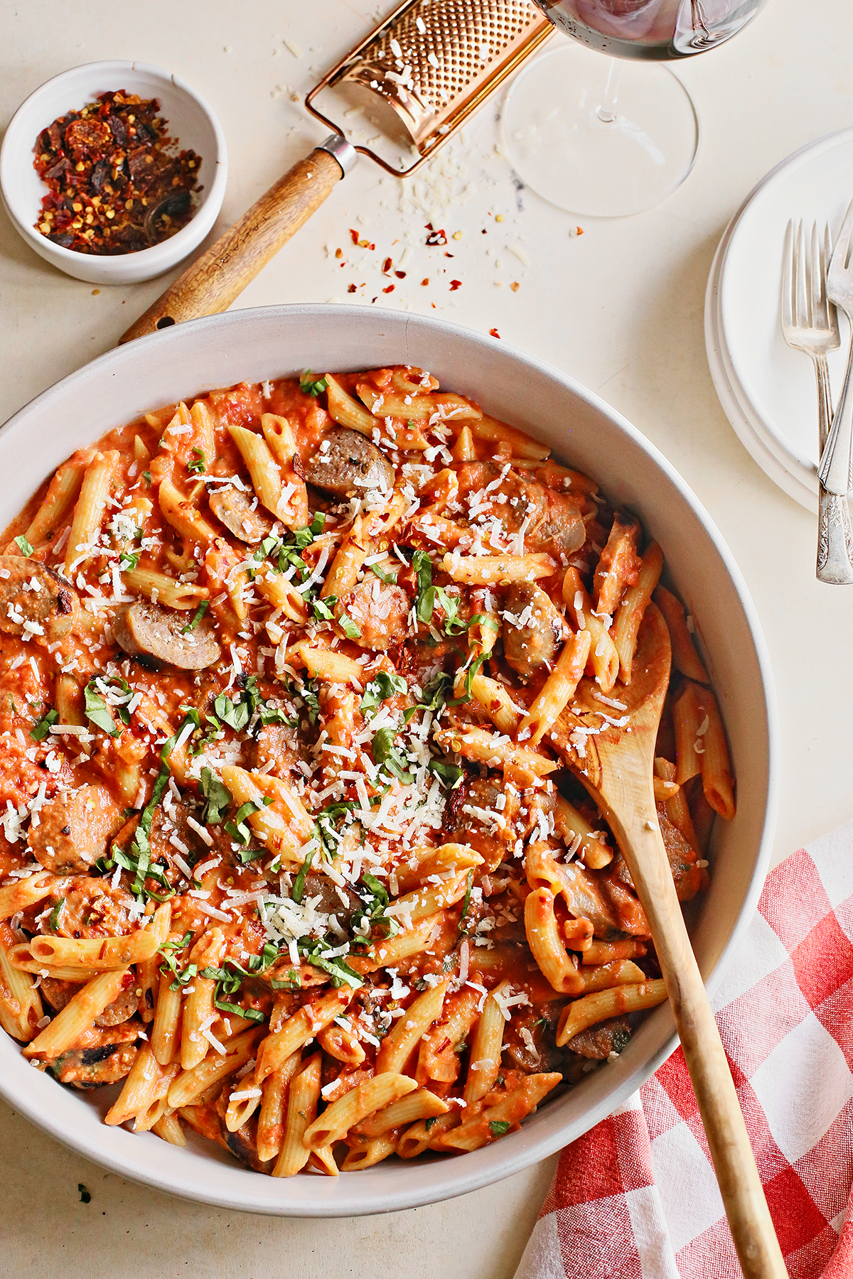 Creamy Homemade Vodka Sauce Recipe | Good Life Eats®