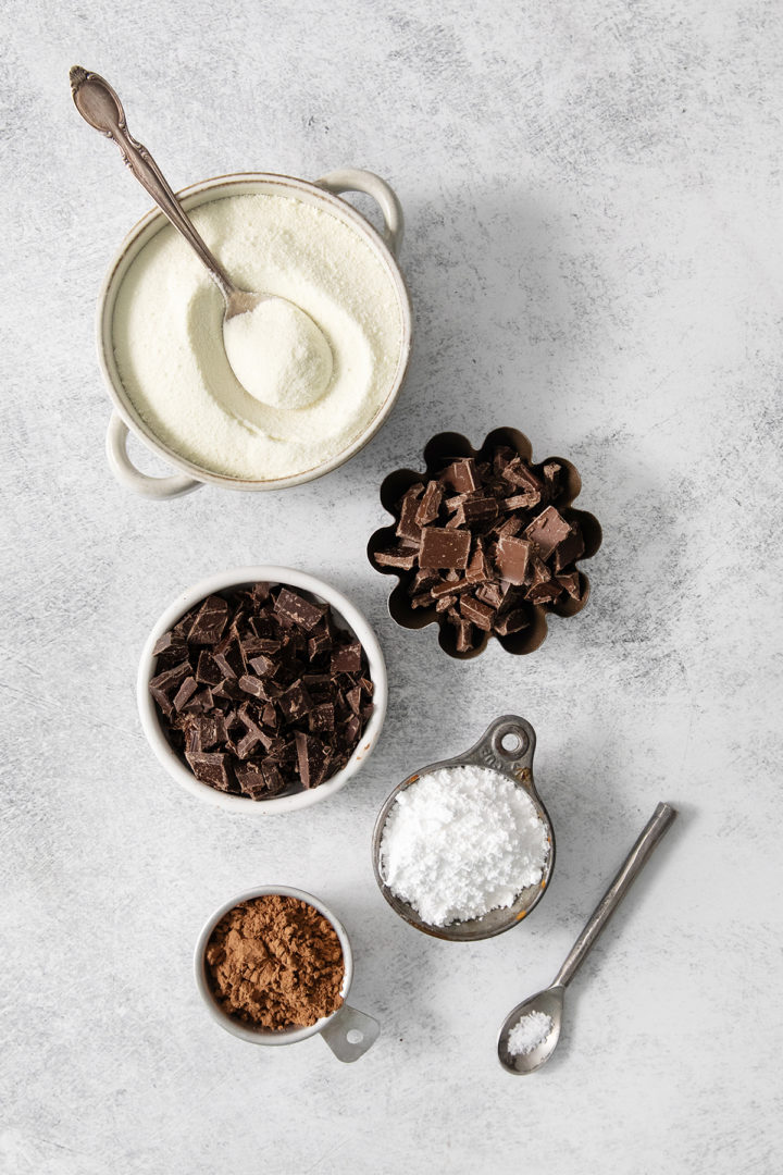 ingredients in hot cocoa mix recipe 
