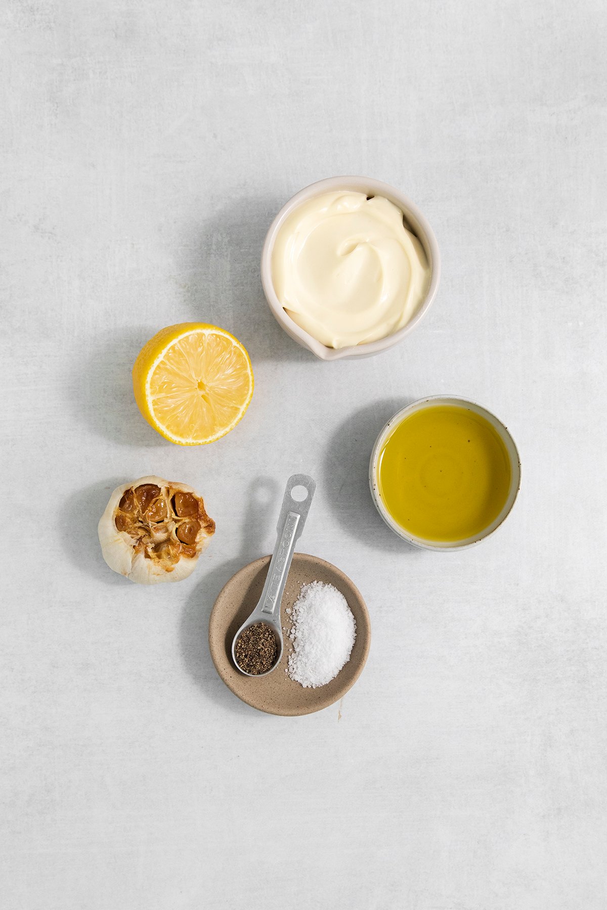 RoastedGarlicAioliIngredients Good Life Eats