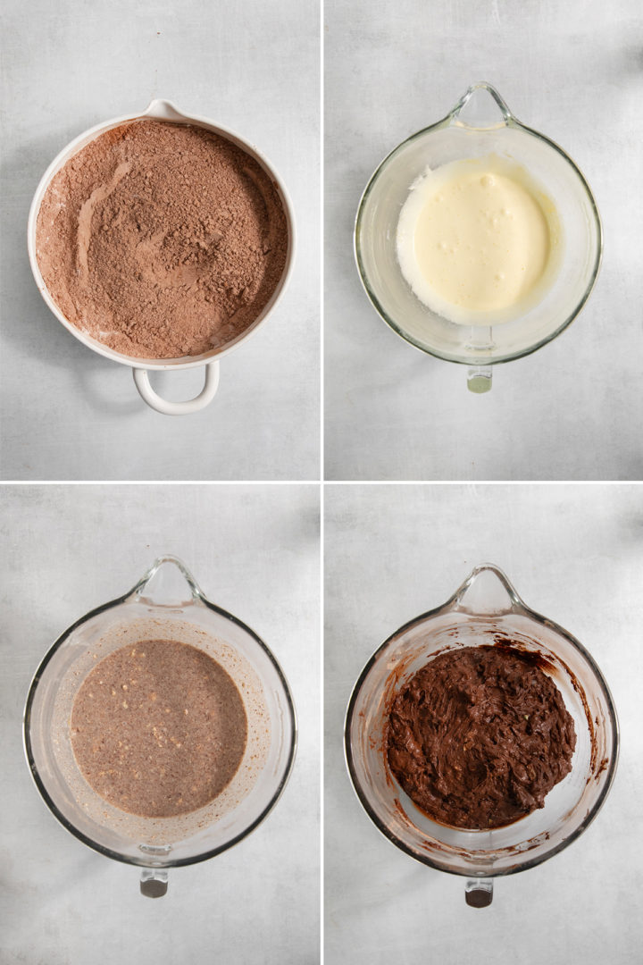 step by step photos how to make mint chocolate cupcakes