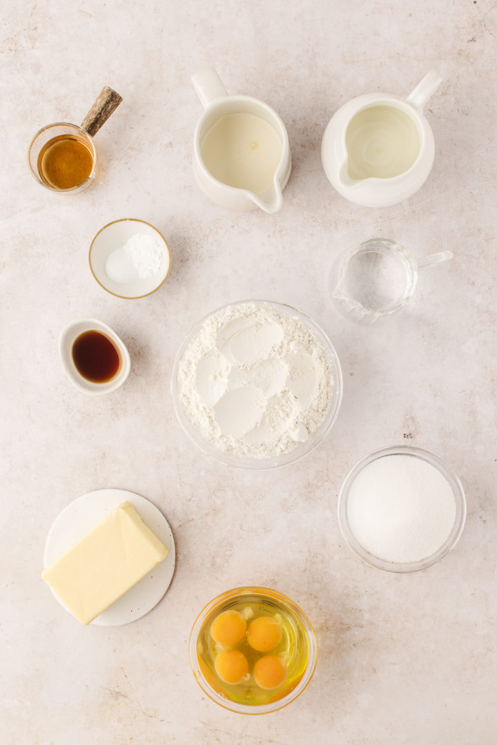 ingredients needed to make a kentucky butter cake