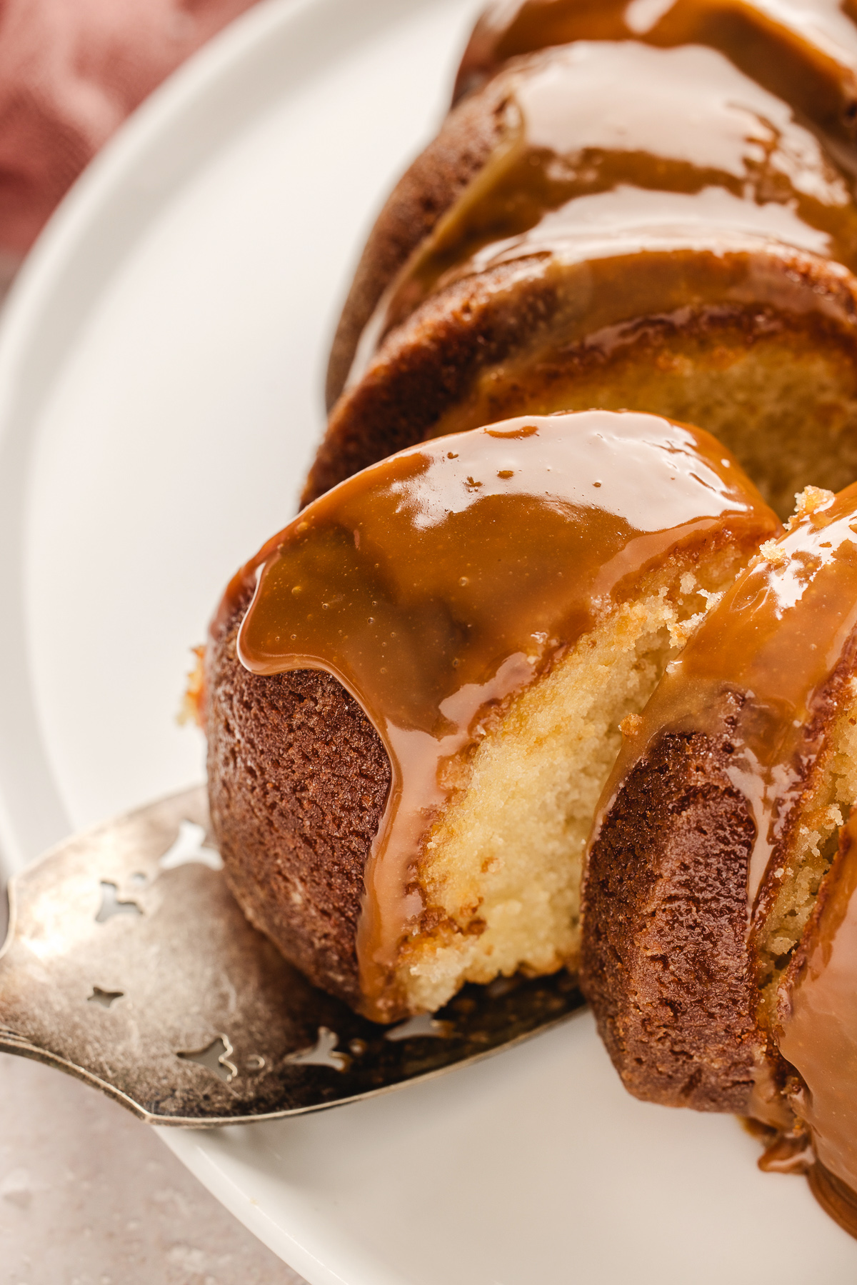Salted Caramel Kentucky Butter Bundt Cake