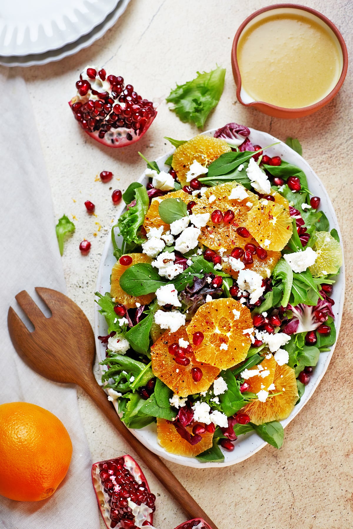 Mixed Greens Citrus Salad | Good Life Eats