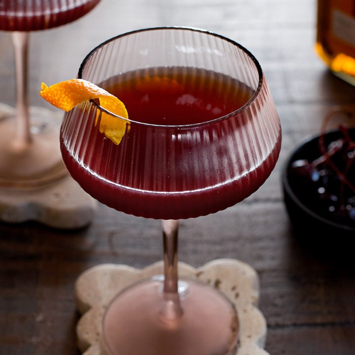 Christmas Manhattan Cocktail Recipe