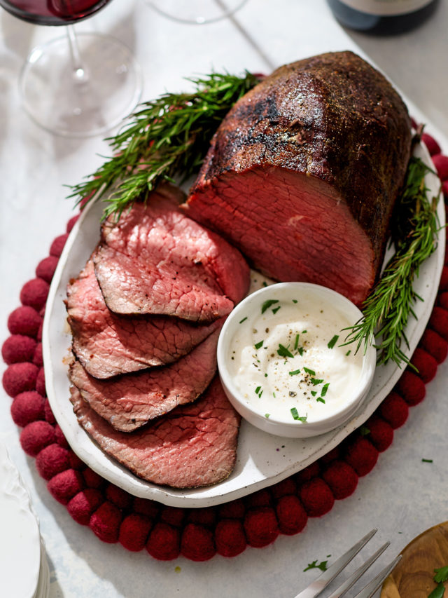 Rosemary Roast Beef Eye Round